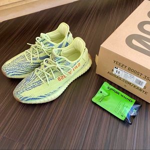 Green yeezy boost 350